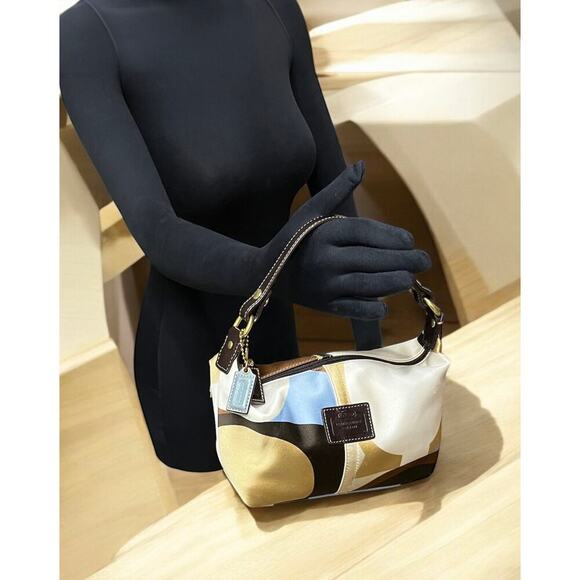 Y2K Coach Madison Op Art Demi Bag - Picture 7 of 12